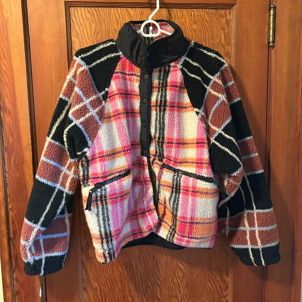 FREE PEOPLE MOVEMENT ROCKY RIDGE - AUTUMN COMBO FLEECE - Picture 7 of 10